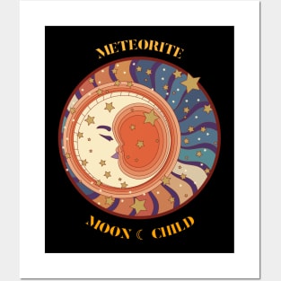 Meteorite Collector "Meteorite Moon Child" Meteorite Posters and Art